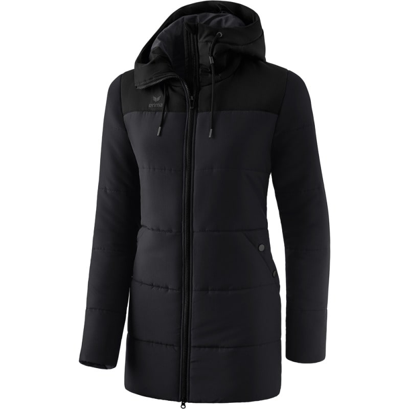Erima Damen Winterjacke Squad schwarz