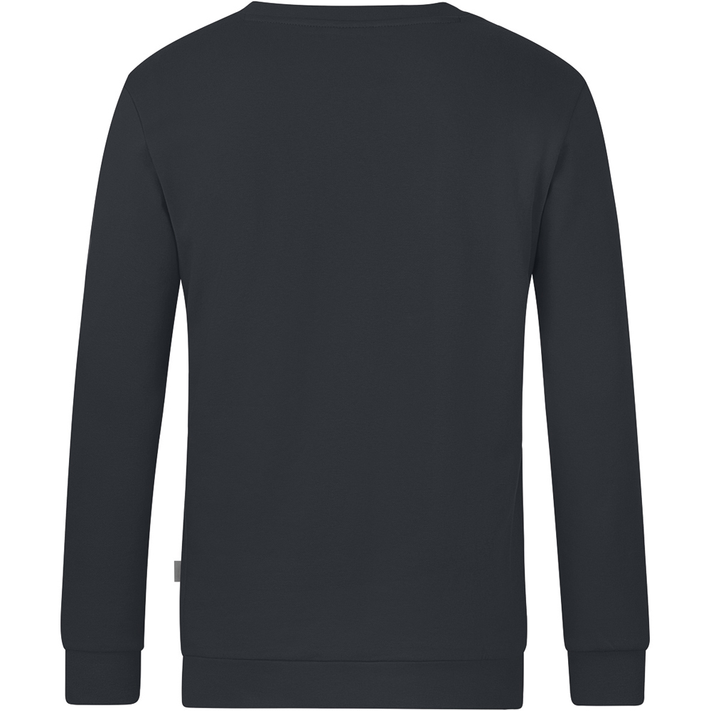 Jako Herren Sweat Organic grau