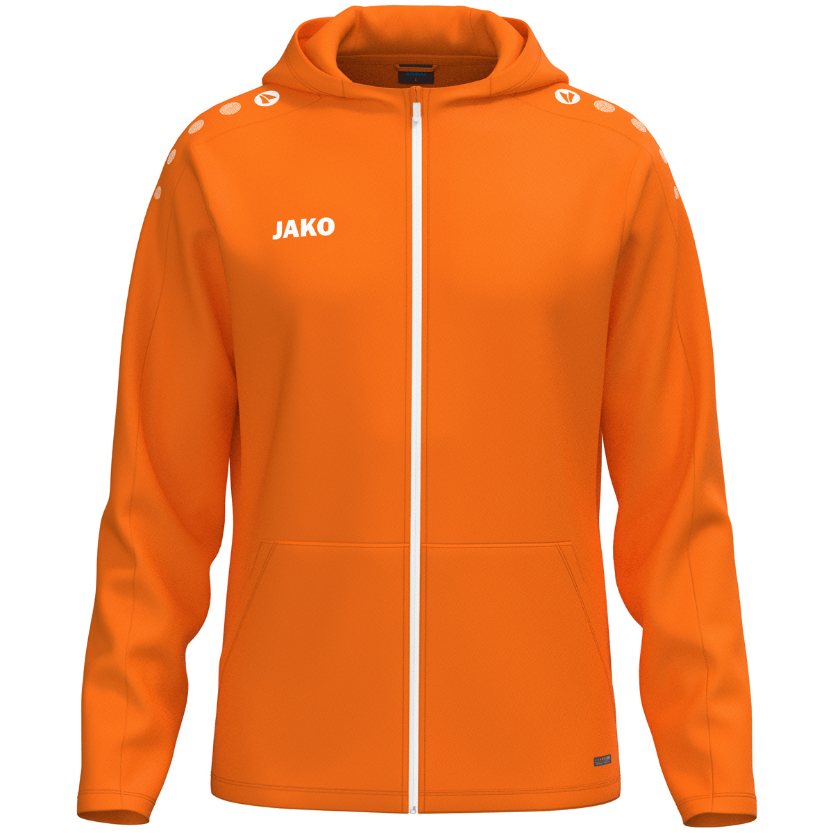Jako Kapuzenjacke One Kinder neonorange