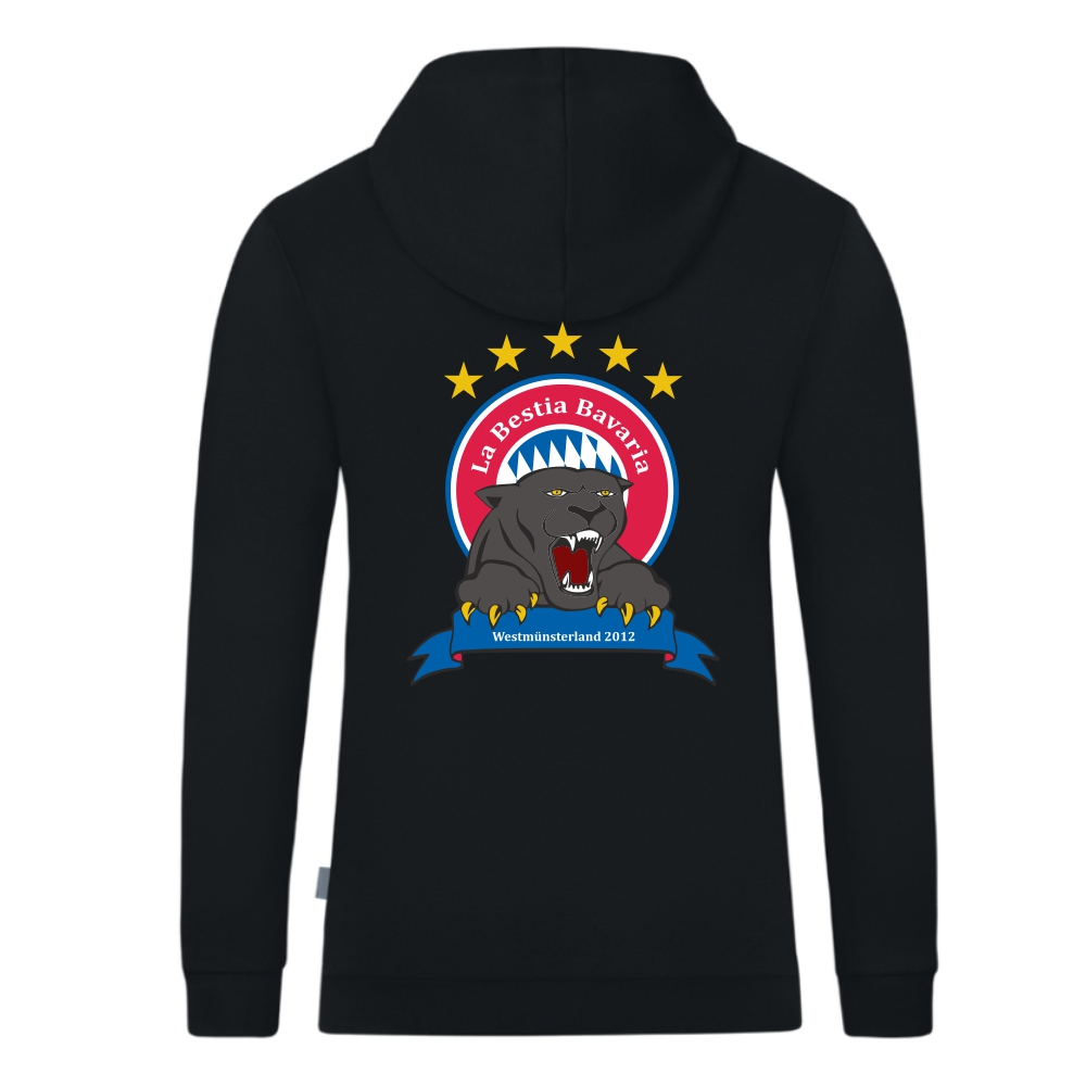 La Bestia Bavaria Kapuzensweat Organic schwarz