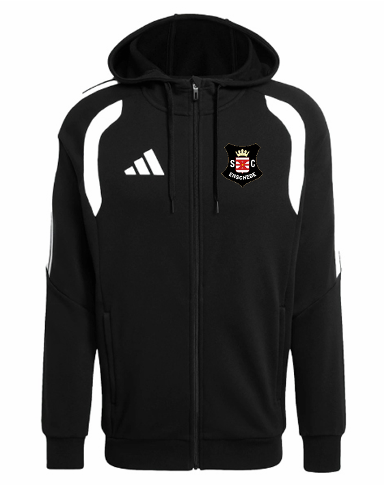 SC Enschede Full-Zip Hoodie Tiro 26 League Damen schwarz