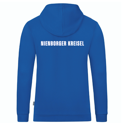 Nienborger Kreisel Kapuzensweat Organic blau