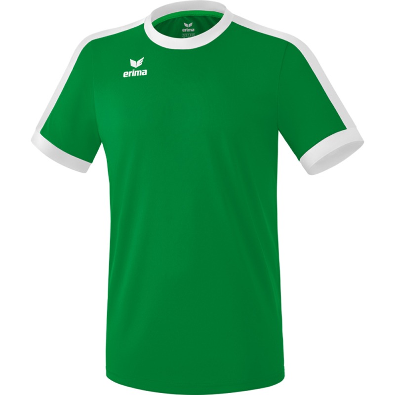 Erima Herren Kurzarm Trikot Retro Star grün-weiß