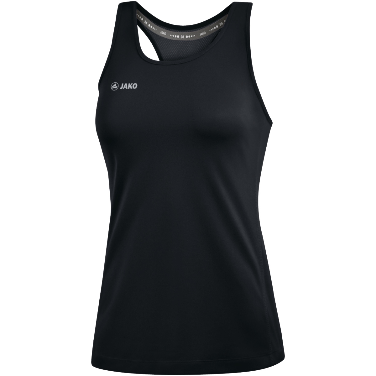 Jako Damen Tanktop Run 2.0 schwarz