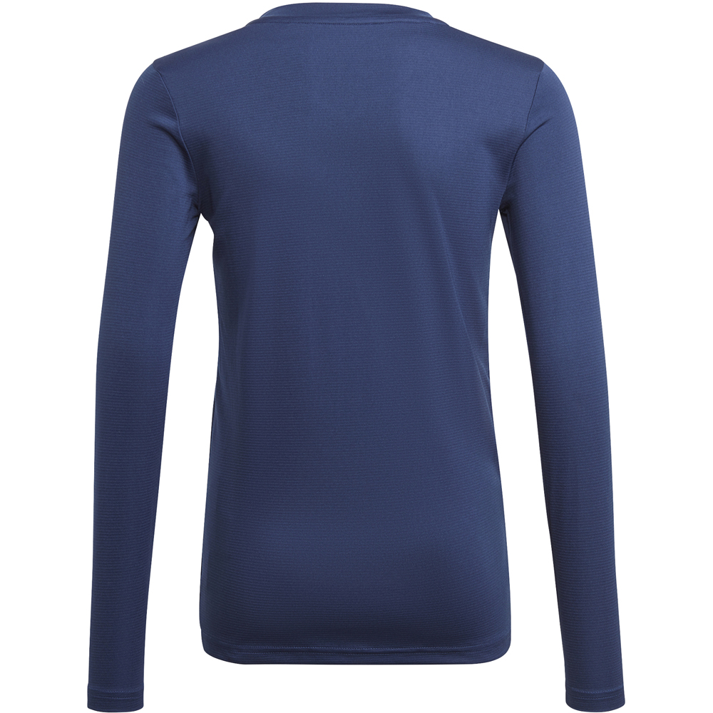 Adidas Kinder Langarm Base Shirt Team blau