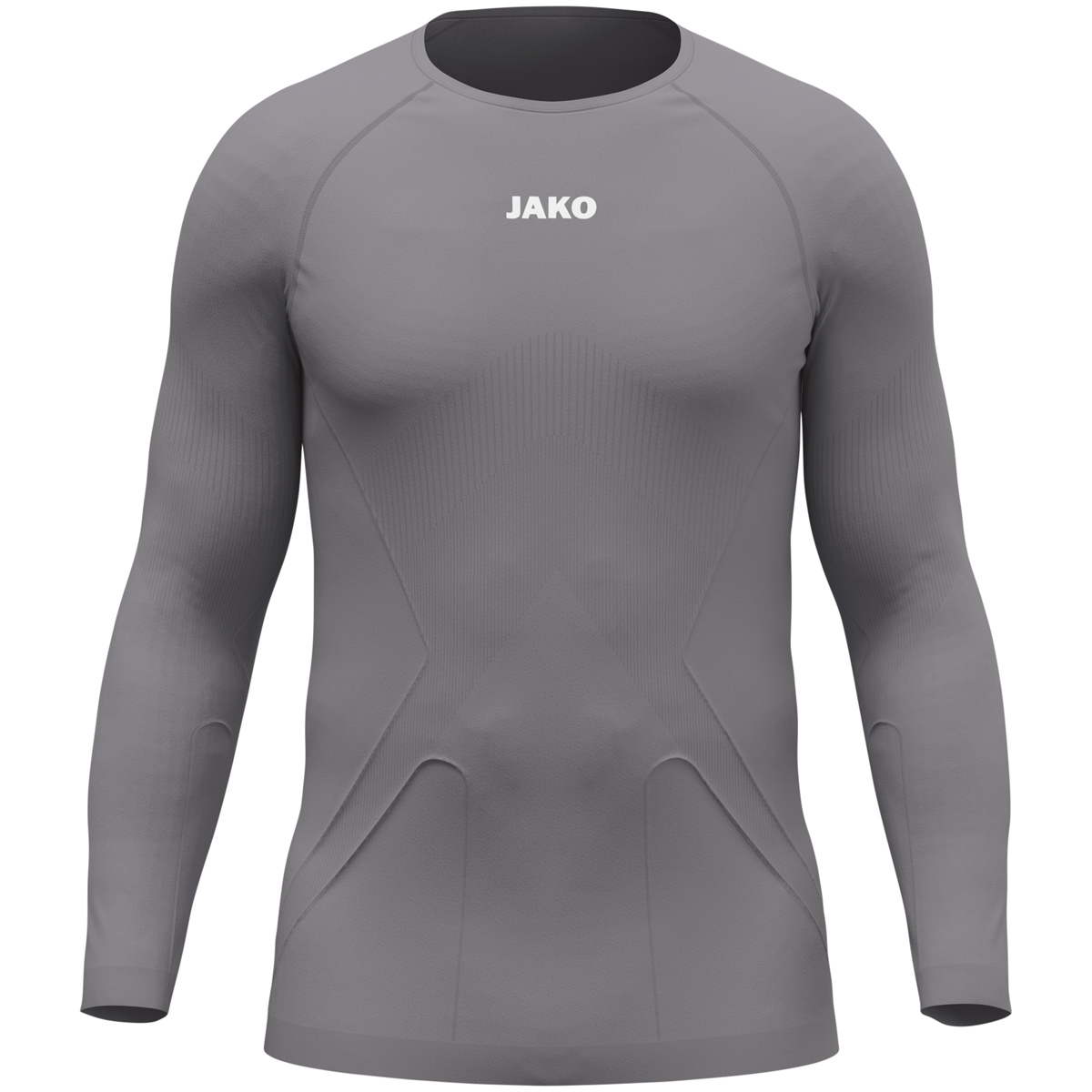 Jako Longsleeve Lightweight grau