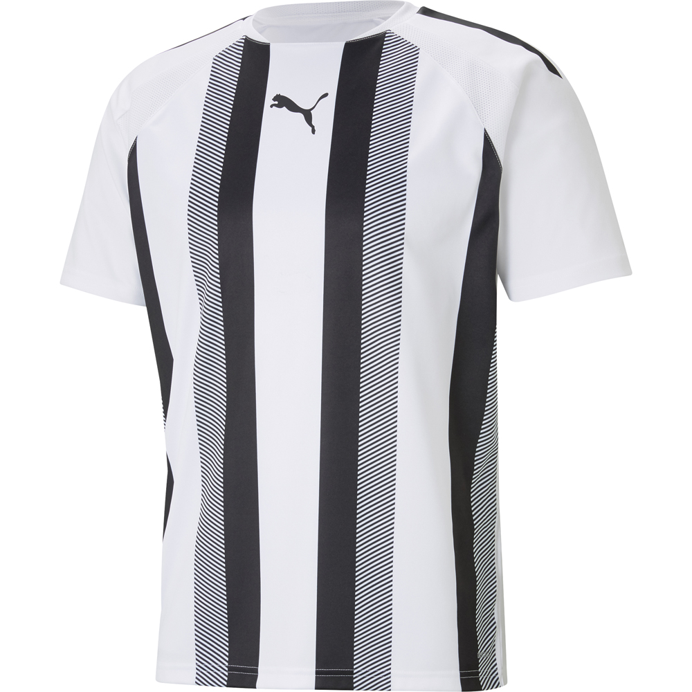 Puma Kinder Trikot teamLIGA Striped weiß-schwarz