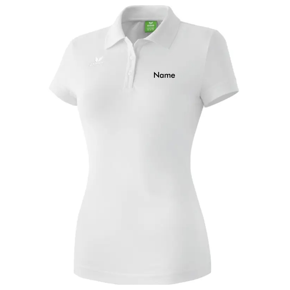 Bocholter Bogenschützen Teamsport Polo weiß Damen