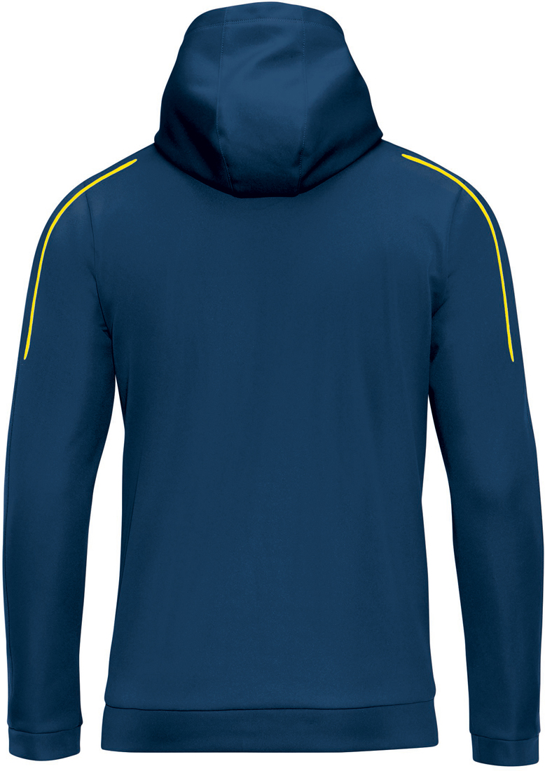 Jako Classico Damen Kapuzenjacke nightblue-citro
