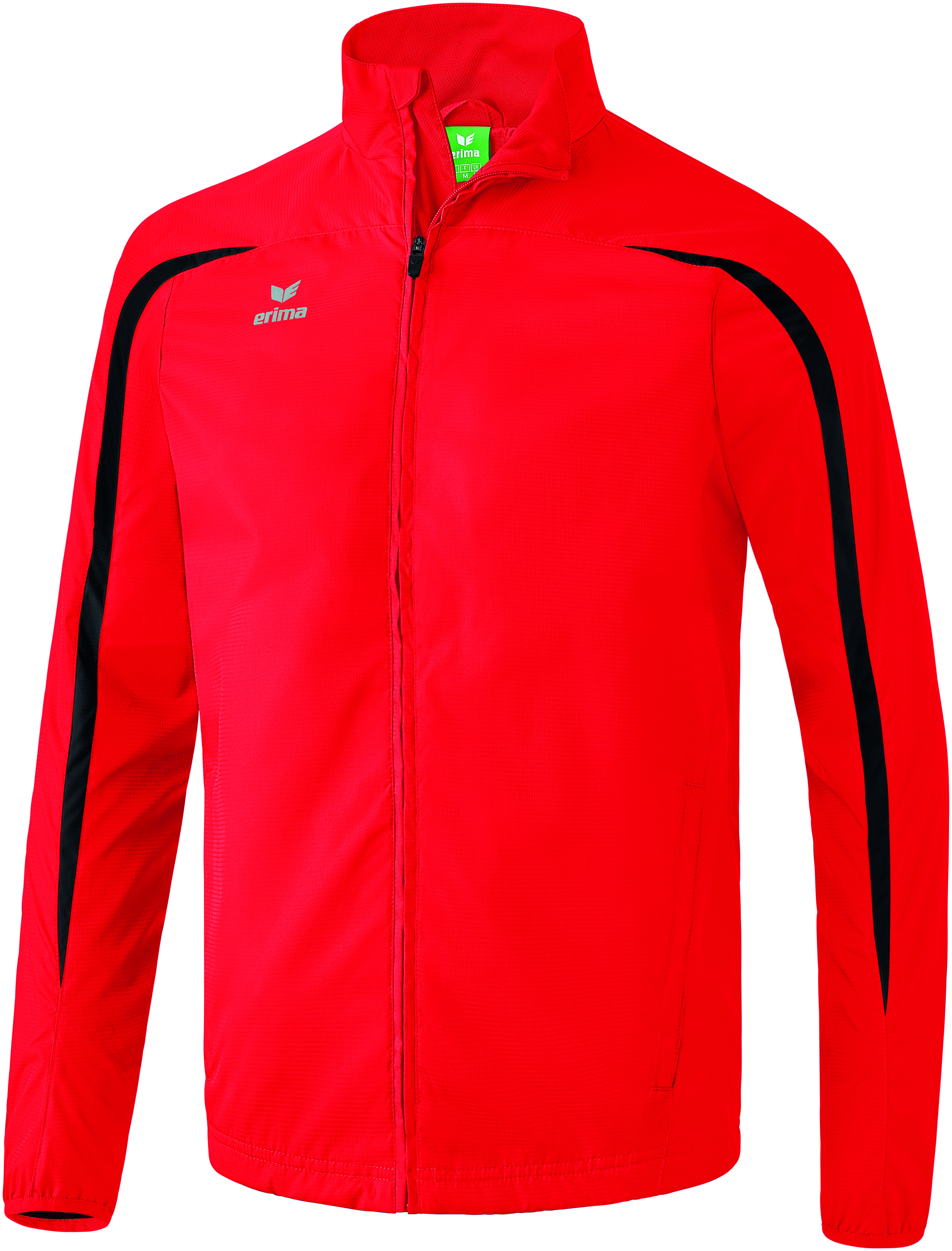 Erima Kinder Laufjacke rot/schwarz
