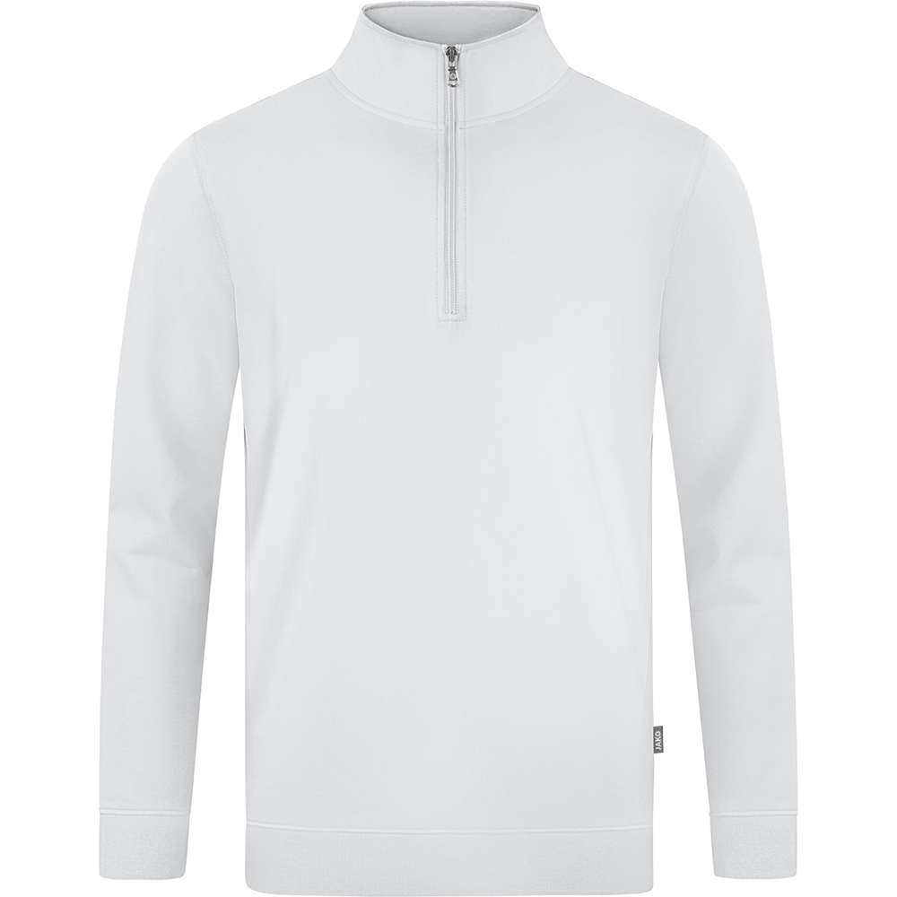 Jako Herren Ziptop Doubletex weiß