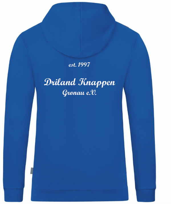Driland Knappen Gronau Kapuzensweat Organic blau