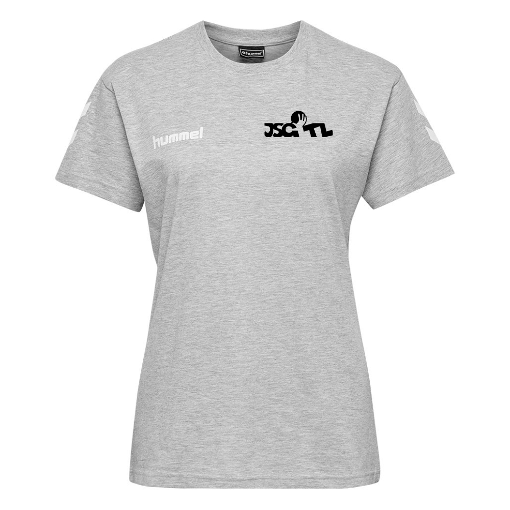JSG Tecklenburger Land Go Cotton Damen T-Shirt anthrazit-schwarz