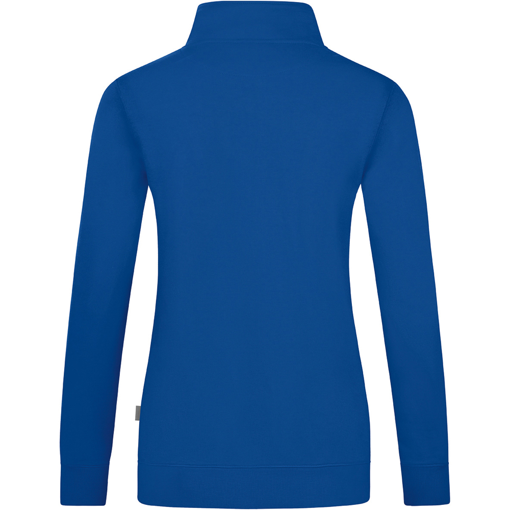 Jako Damen Sweatjacke Doubletex blau
