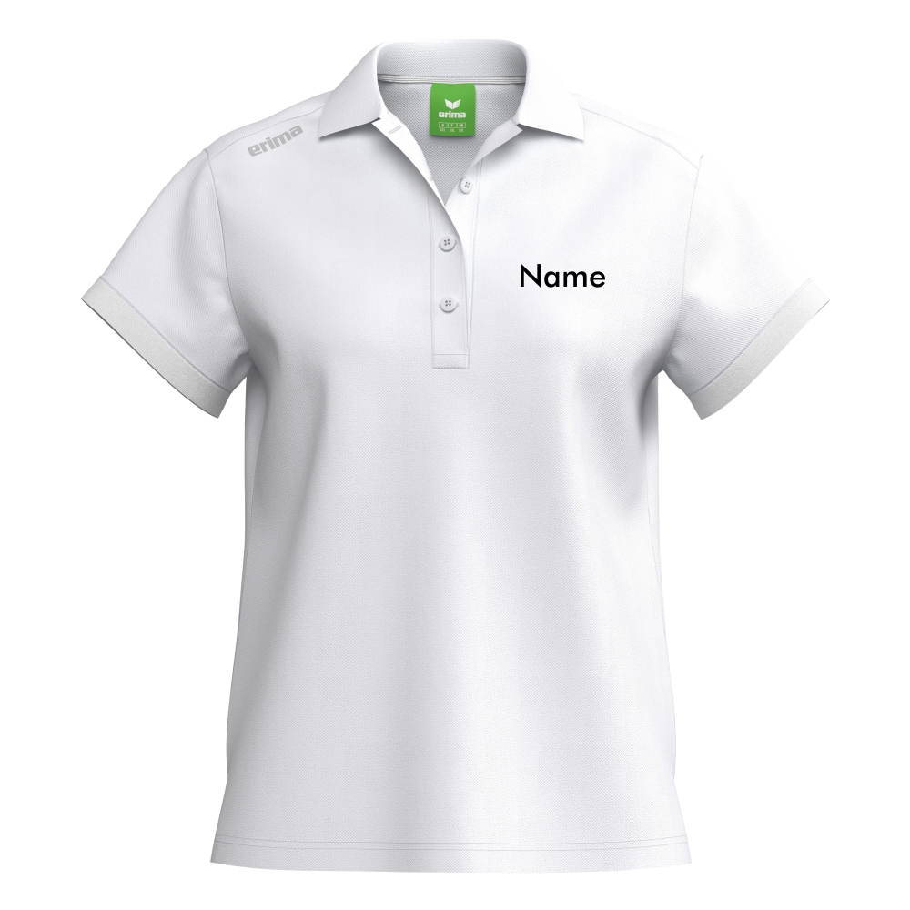 Bocholter Bogenschützen TS Polo Damen new white
