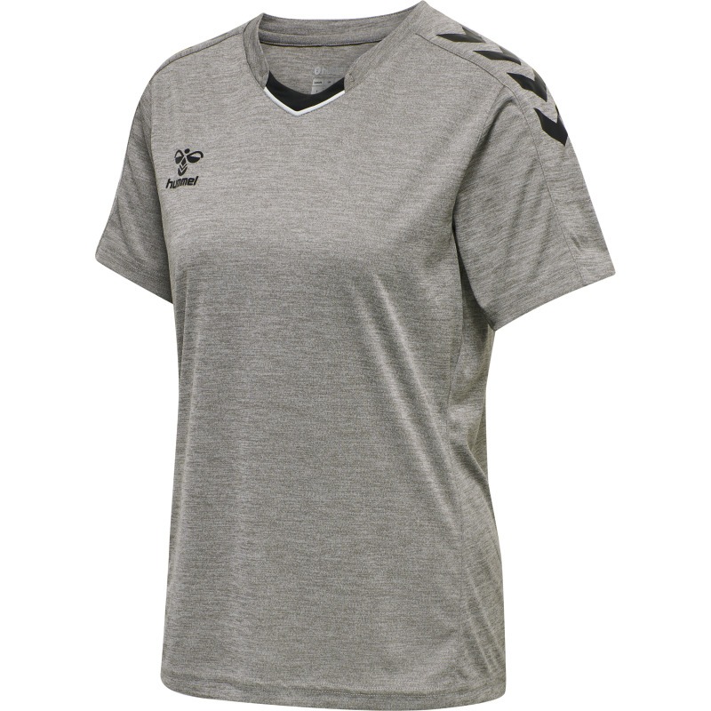 Hummel Hmlcore XK Poly Jersey S/S Woman grey melange