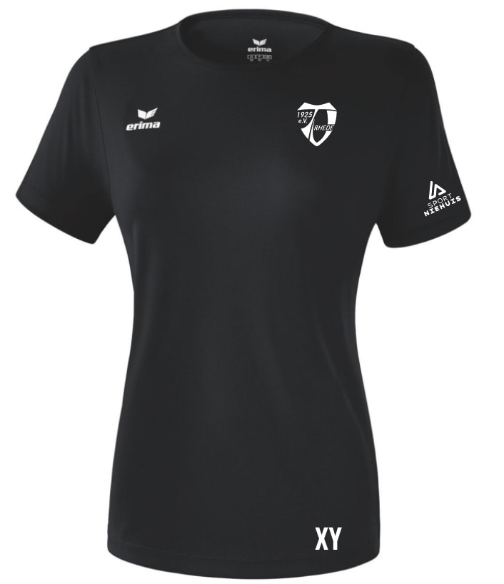 TV Rhede Damen Funktions T-Shirt schwarz