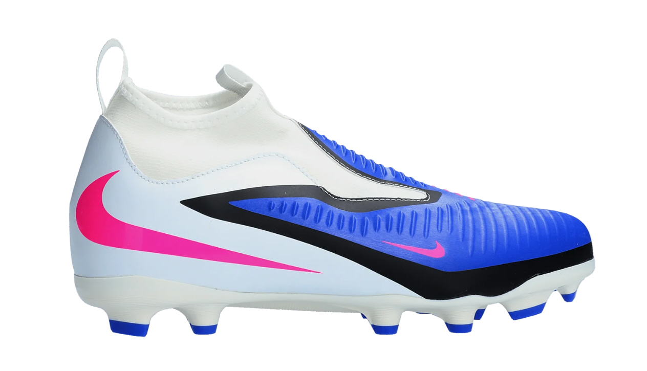 Nike Fußballschuh Phantom 6 High Academy FG/MG Attack Kids Blau