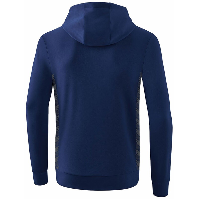 Erima Herren Kapuzensweat Essential Team blau-grau