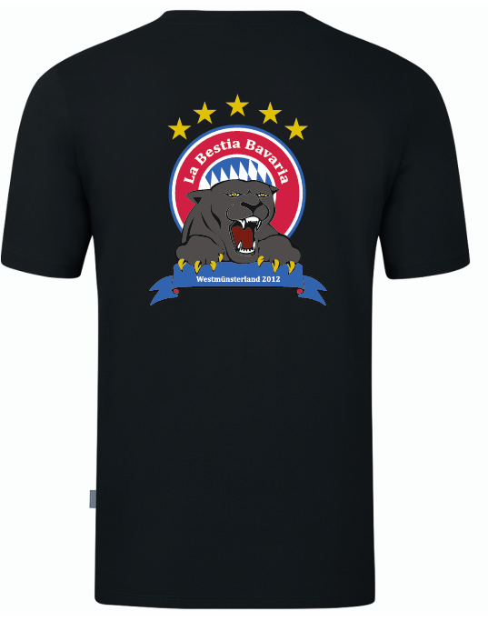 La Bestia Bavaria T-Shirt Organic schwarz