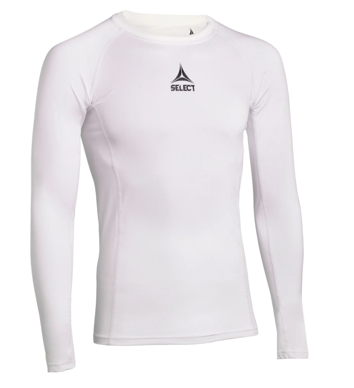 Select Funktonsshirt Lang weiß