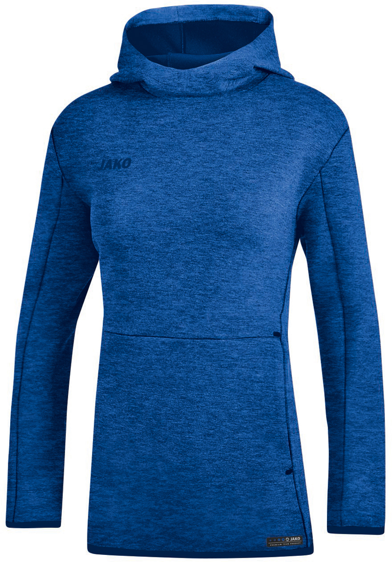 Jako Premium Basics Kapuzensweat royal meliert