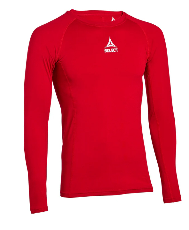 Select Funktonsshirt Lang rot