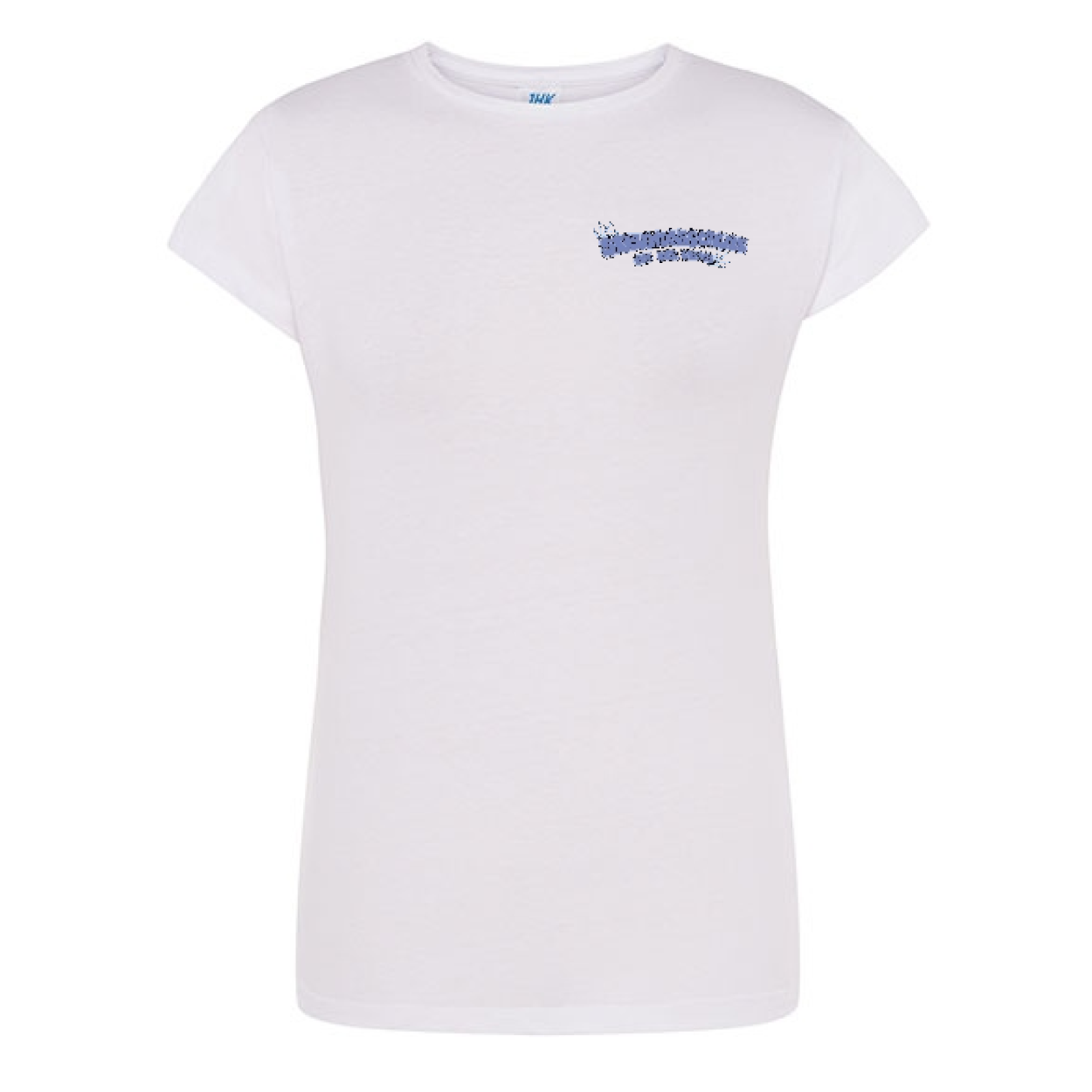 Sekundarschule Vreden Damen Regular Premium T-Shirt Weiß Splash Logo
