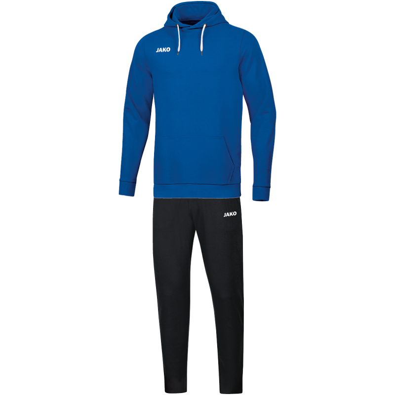 Jako Jogginganzug Base mit Kapuzensweat royal