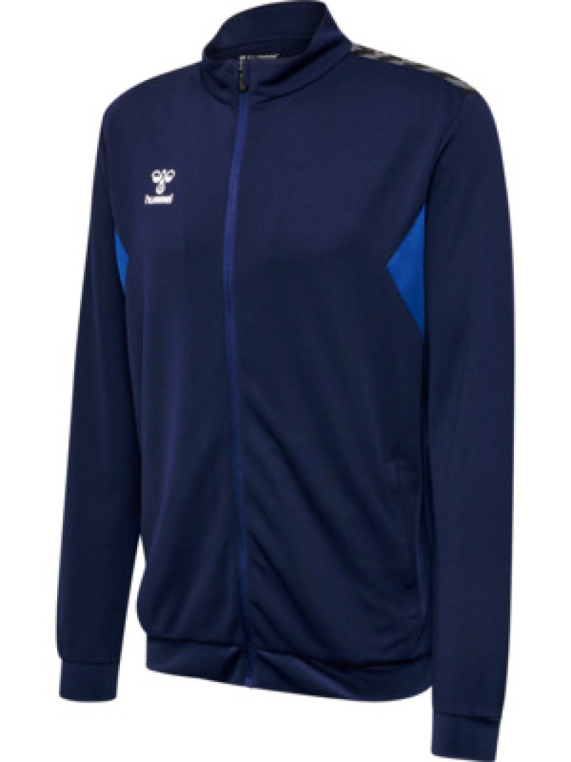 Hummel Hmlauthentic 24 PL Herren Reißverschlussjacke blau