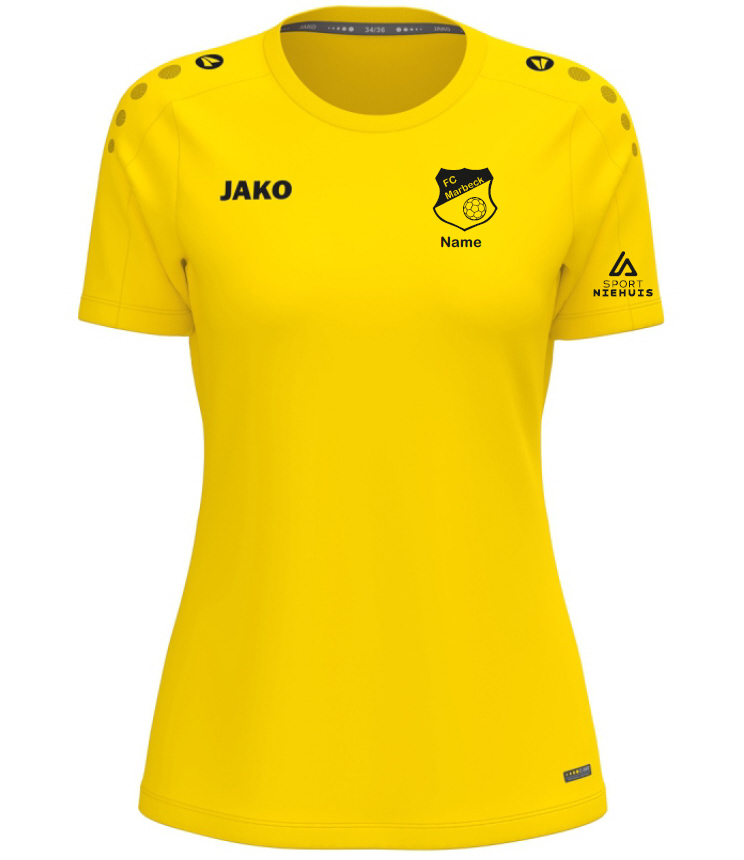 FC Marbeck T-Shirt One gelb Damen