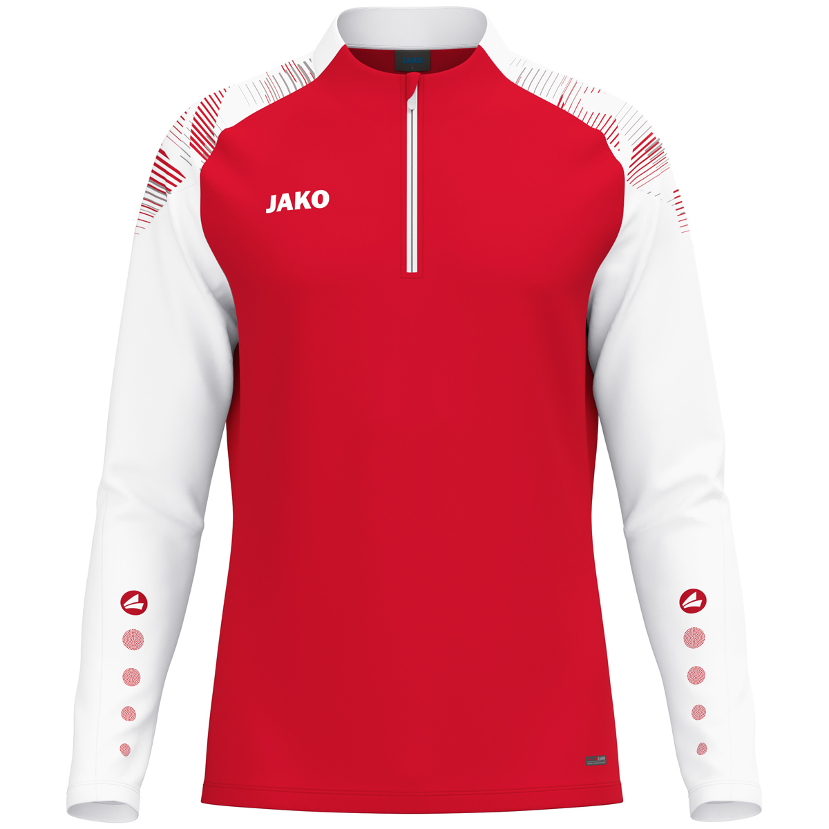 Jako Ziptop Sonic rot/weiß