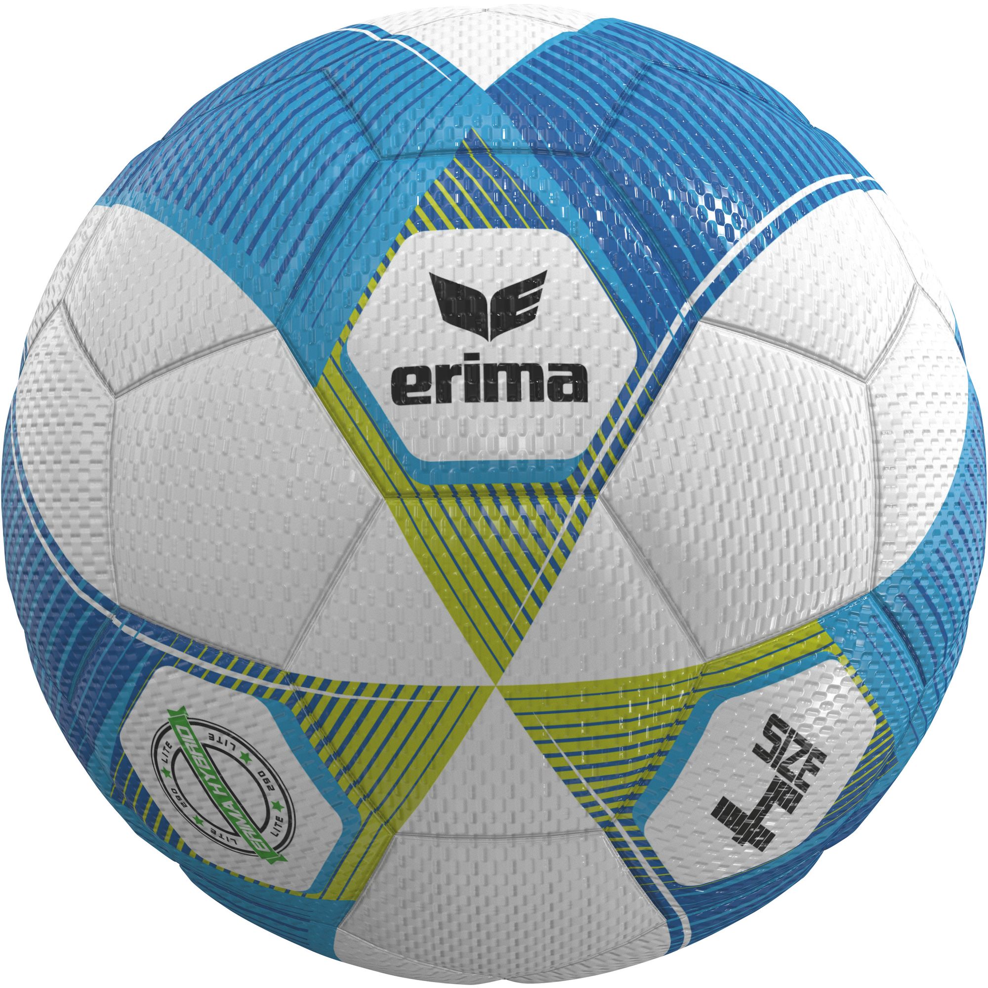 Erima Trainingsball Jugend Hybrid Lite 290 curacao/lime | Größe 4