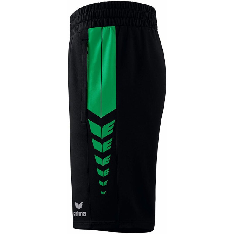 Erima Herren Training Shorts Six Wings schwarz-grün