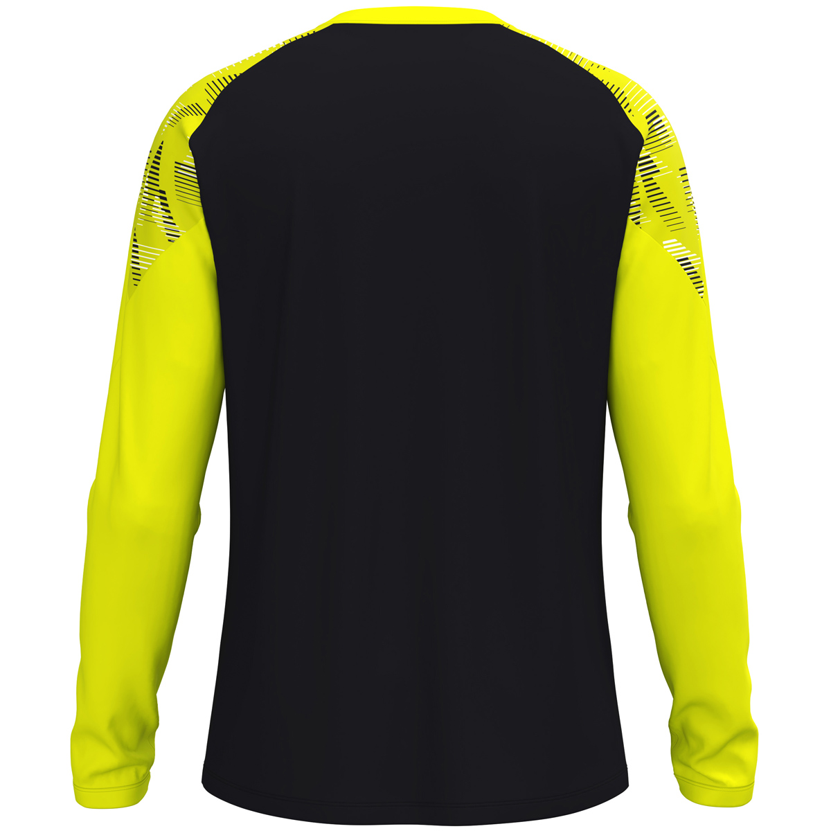 Jako Longsleeve Sonic schwarz/neongelb