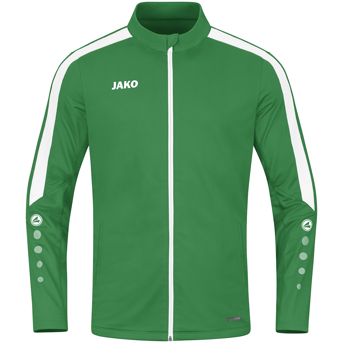 Jako Herren Polyesterjacke Power sportgrün