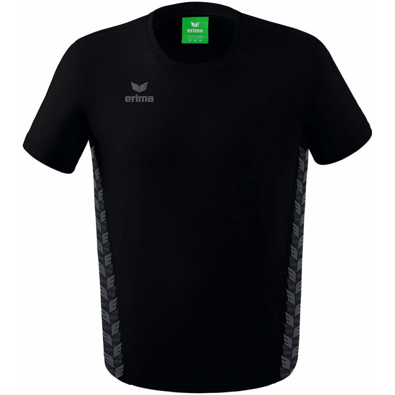 Erima Kinder T-Shirt Essential Team schwarz-grau