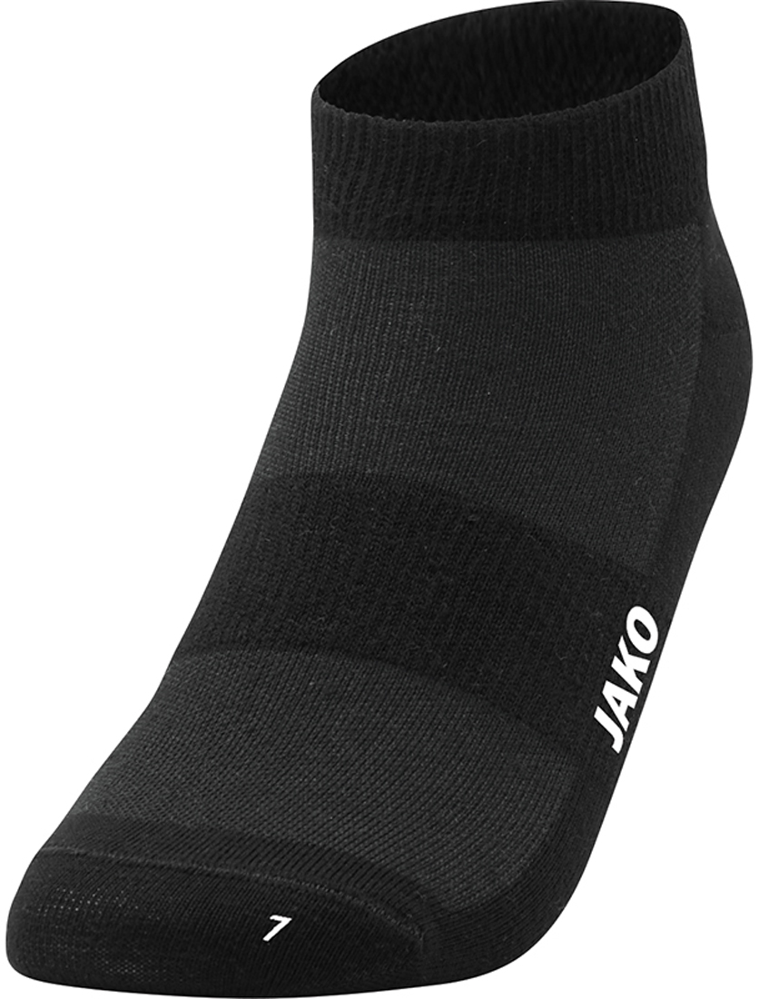 Jako Füßlinge 3er Pack schwarz-weiß