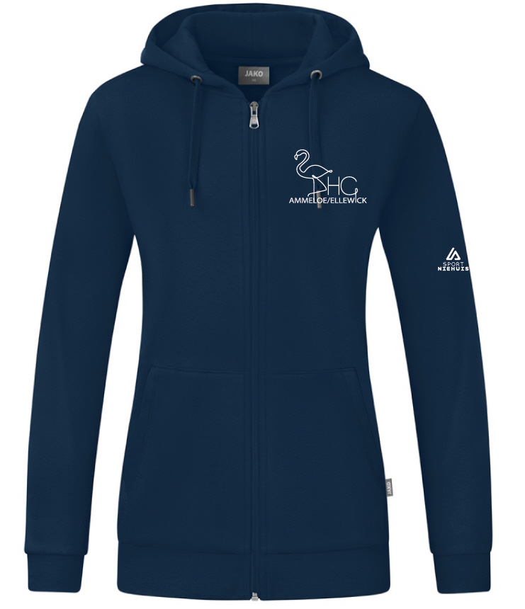 DHG Ammeloe Ellewick Organic Kapuzenjacke marine Damen