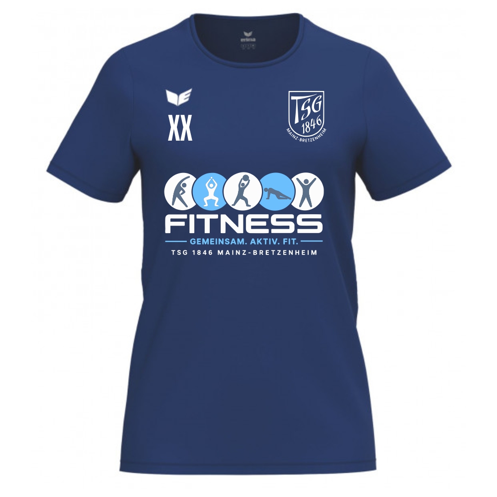 TSG Mainz-Bretzenheim Fitness Erima Intro Funktionsshirt Damen new navy