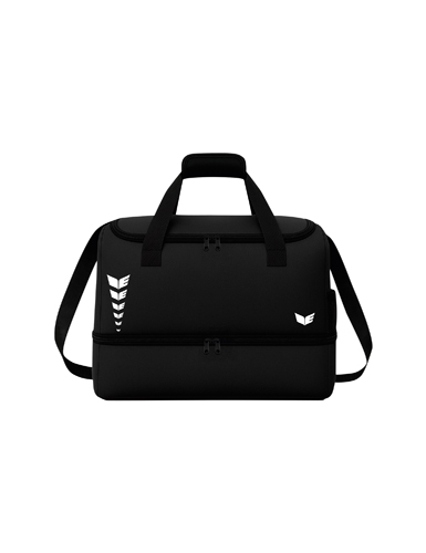 Erima Intro Line Sporttasche mit Bodenfach schwarz