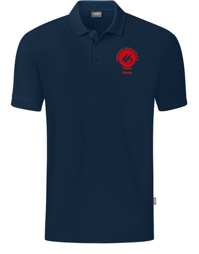 Borkener Segelclub Polo Organic navy