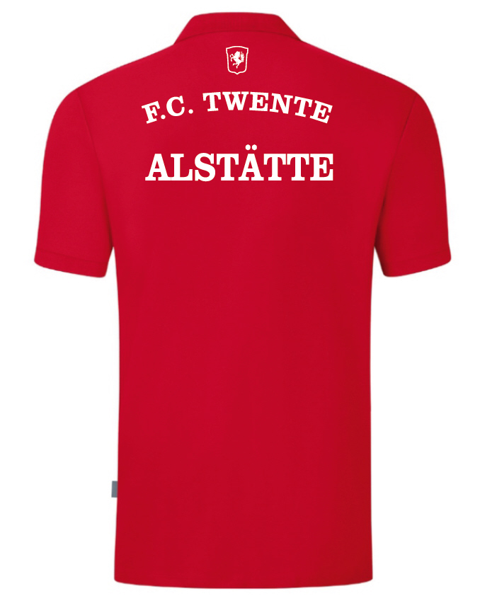 FC Twente Supporters Alstätte Polo Organic rot