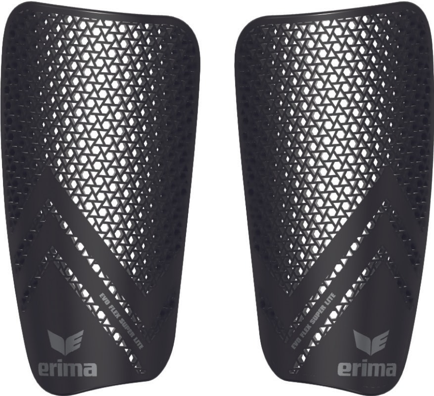 Erima Schienbeinschoner Evo Flex Superlite schwarz silber