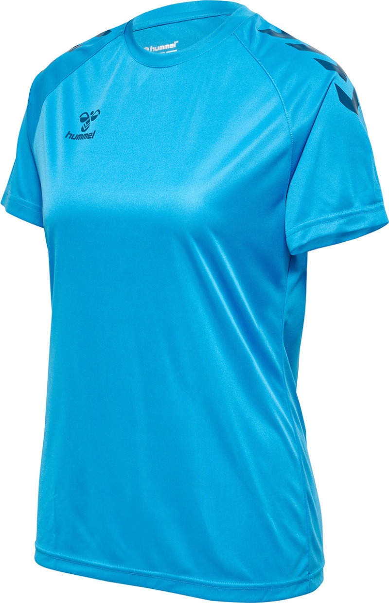 Hummel Hmlcore XK Core Poly Tee  S/S Woman blue danube