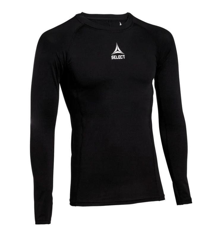 Select Funktonsshirt Lang schwarz