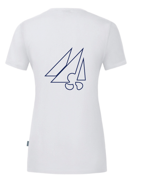 Borkener Segelclub Damen T-Shirt Organic weiß