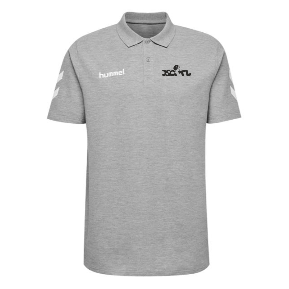 JSG Tecklenburger Land Go Cotton Polo anthrazit-weiß