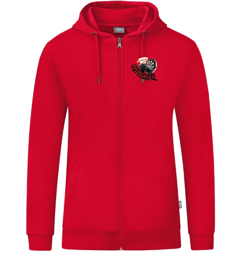 Rot-Weiß Trimbach Dart Kapuzenjacke rot