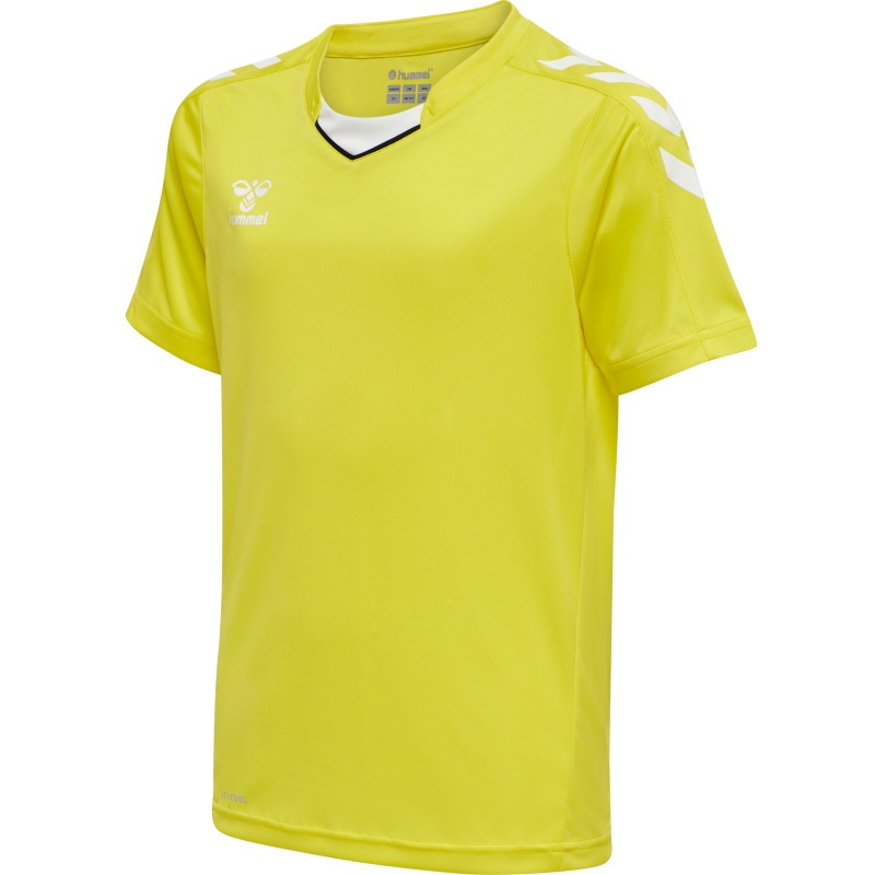 Hummel Hmlcore XK Poly Jersey S/S Kids blazing yellow